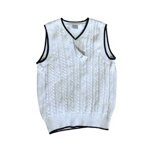 Gymboree Cable Knit Sweater Vest Size M (8)